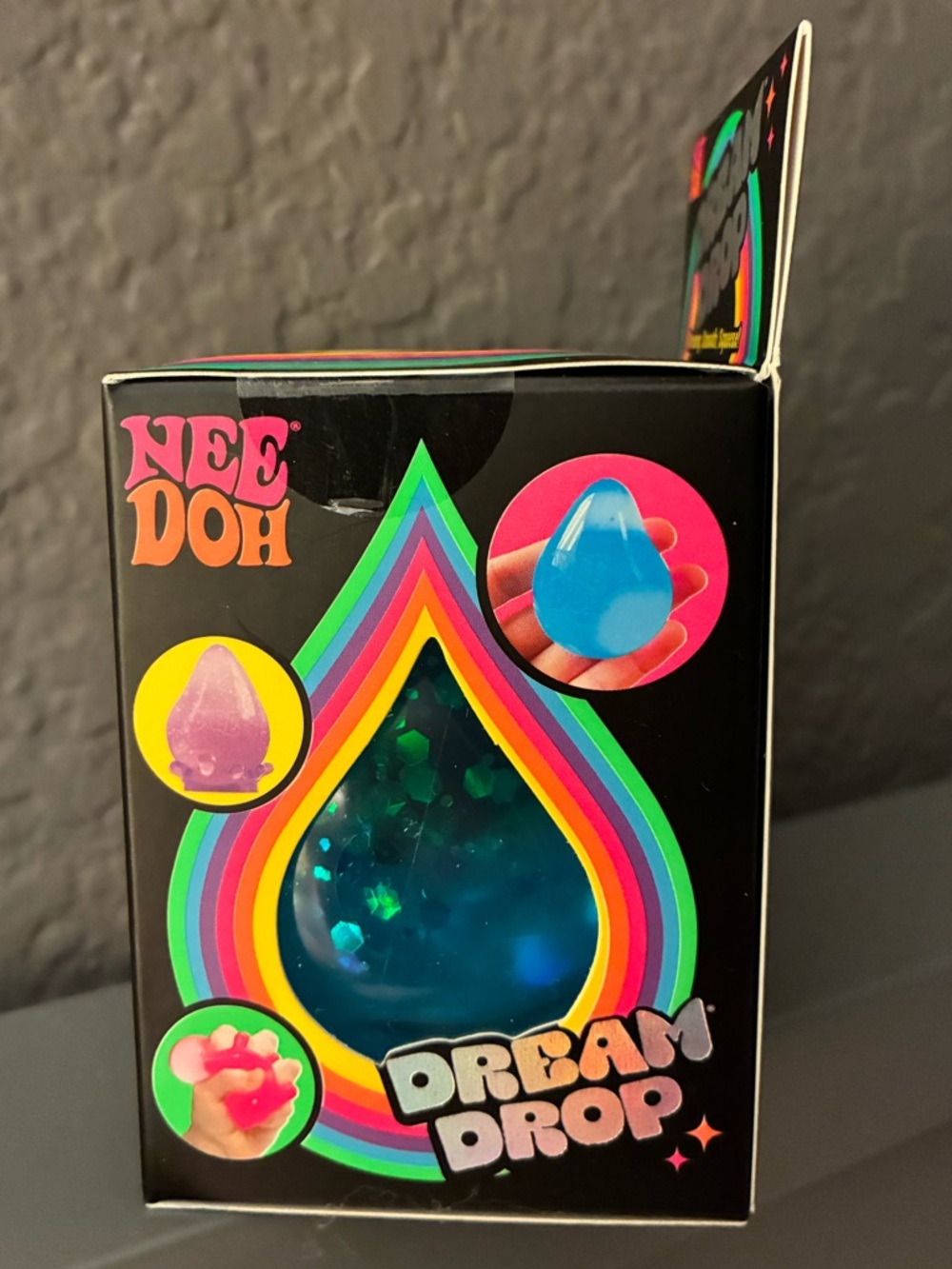 NWT Schylling NeeDoh Dream Drop Blue Stress squish-fidget Toy. Brand new. - Picture 2 of 4